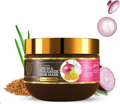 KHADI NATURAL Onion & Fenugreek Hair Mask- POWERED BOTANICS