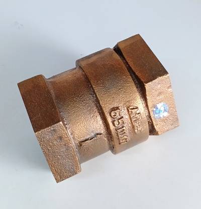 Hardware Brass Vertical Check Valve 65mm Check Valves
