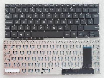 ARSit Asus Eeebook E202 E202S E205 E202MA TP201SA X205 X205T (Black) Laptop Keyboard Replacement Key