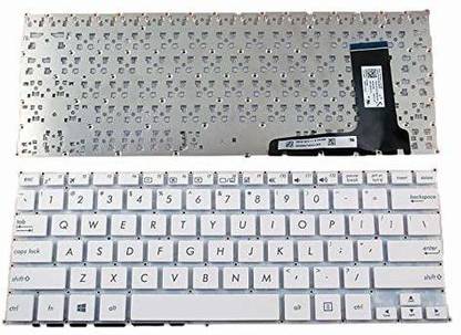 ARSit Asus Eeebook X205 X205T X205TA E202 E202S E205 E202MA TP201SA (White) Laptop Keyboard Replacement Key