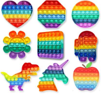 KAVANA Pop It Fidget Toys for Kids Fun/Adults Stress Relief Toys/Kid Fidgets Poppet
