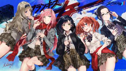 Darling In The Fran Xx Matte Finish Poster Paper Print