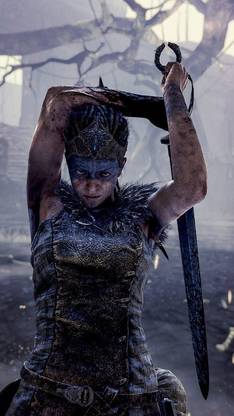 Screen Shot Hellblade Senua S Sacrifice Senua Video Game Characters Pc Gaming Hd Matte Finish Poster Paper Print