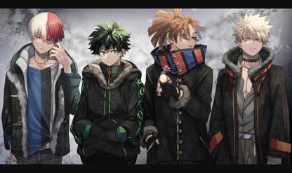 My Hero Academia Matte Finish Poster Paper Print