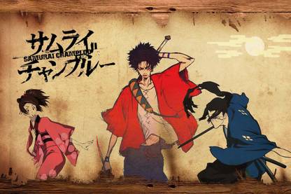 Samurai Champloo Anime series Matte Finish Poster Paper Print