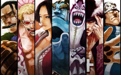 Donquixote Doflamingo Shichibukai One Piece Matte Finish Poster Paper Print