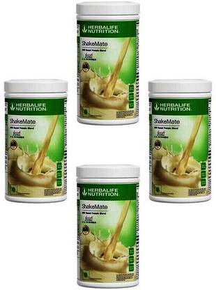 HERBALIFE SHAKEMATE MILK POWDER COMBO PACK OF FOUR PIECES ( 500*4 ) Whey Protein