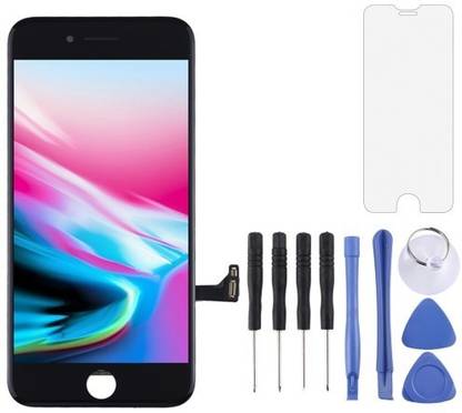 celfixindia IPHONE 8 BLACK HIGH QUALITY DISPLAY WITH TOOL KIT AND SCREEN GUARD LCD 4.7 inch Replacement Screen