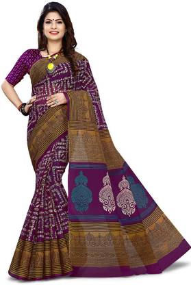 Printed Rajkot Pure Cotton Saree