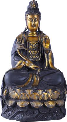 divineind Conian Buddha Preaching His Dharma Decorative Showpiece  -  28 cm