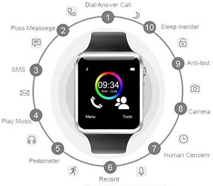 Wifton Bluetooth GSM Phone For Android-P0 Smartwatch