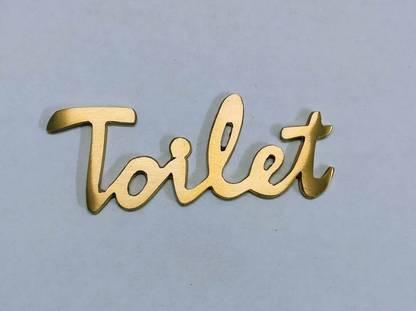 ROSEKA sigh of toilet Sign