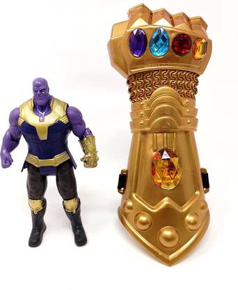 Battling Amazing Infinity Gauntlet Toy Set with Thanos for Kids Play