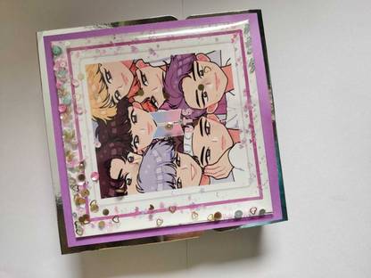 bamemo BTS Theme Kpop star Scrapbook Snap book Photos Add More than 20 Album