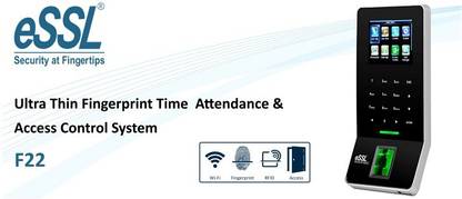 eSSL F22 fingerprint card password wifi Access Control, Door Locks, Time & Attendance