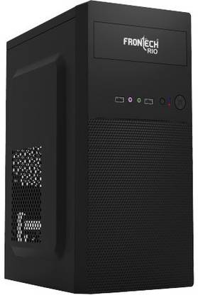 Frontech Rio MiniTower Cabinet with USB 2.0 Ports Compatible with Computer