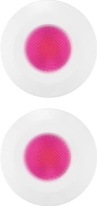 Fybros 2 Watt 33mm Cut Size Pink F-Ring Surface Down Light 2w Round (Pack of 2) Recessed Ceiling Light Ceiling Lamp