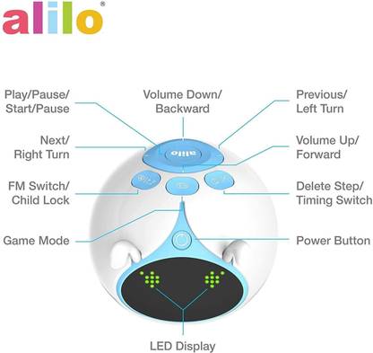 Robokart ALILO EXPLORER (PROGRAMMABLE, VOICE AND PHONE CONTROLLED ROBOT) Electronic Components Electronic Hobby Kit