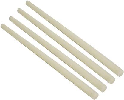 INVENTO 4pcs Plastic Nylon Rod Smooth 16mmOuter Diameter 250mmLong Engineering Round Bar Automotive Electronic Hobby Kit