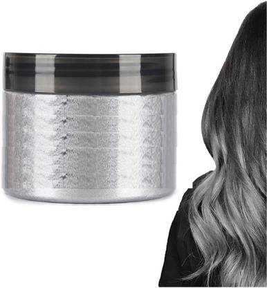 REIMICHI Temporary hair color wax washable instant Dark Grey hair color , GREY