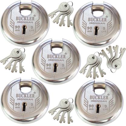 ARYAN Iron Chrome Deadbolts