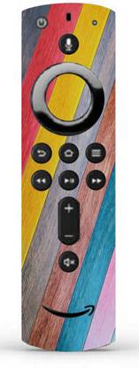 CLAXA Coloured Texture Amazon TV Stick Remote Skin, Coloured Texture Mobile Skin