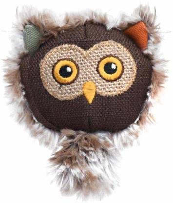 Heads Up For Tails Meow Monsters Owl Cat Toy Cotton Soft Toy For Cat