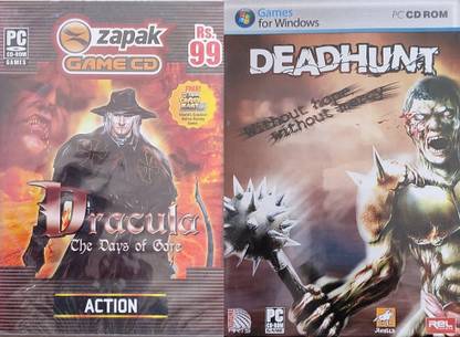 Dracula The Days of Gore (PC DVD) , DEADHUNT PC GAME CD (EVERYONE)