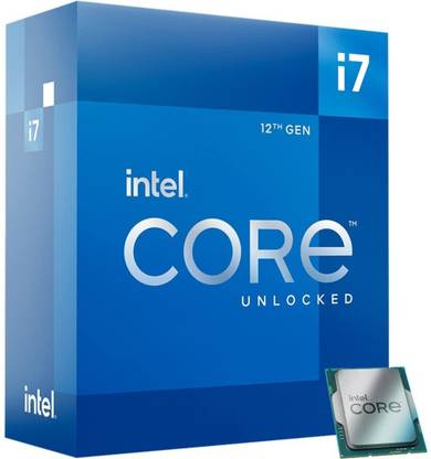 Intel CORE I7-12700K Dodeca-core 2.7 GHz Upto 5 GHz LGA1700 Socket 12 Cores 20 Threads 25 MB Smart Cache 12 MB L2 Cache Desktop Processor