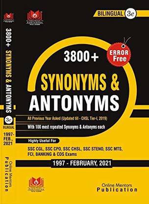 Synonyms & Antonyms Bilingual Online Mentors Publication