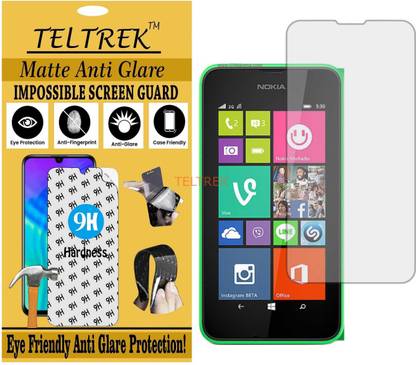 TELTREK Impossible Screen Guard for NOKIA LUMIA 530 (Shatterproof Matte)