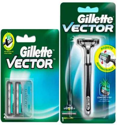 Gillette Vector Razor + CRT ## Pack Of 1, Men