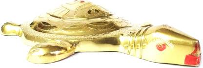 lugade's Brass Kasav also known as Tortoise Decorative Showpiece  -  6 cm