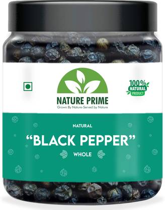 Nature Prime Black Pepper Whole Extra Bold Peppercorns (100 Gm)