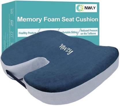 NWLY Coccyx, Tailbone, Sciatica, Lower Back Support and Pain Relief Seat Cushion Back / Lumbar Support