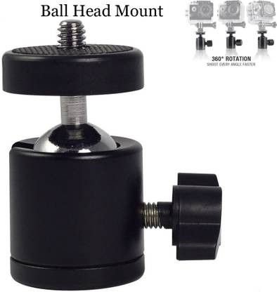 SOJUBA Ball Head Swivel Mount with 360 Rotation for Tripod Stand mobile holding clip Tripod, Tripod Ball Head, Monopod, Monopod Kit, Tripod Bracket, Tripod Clamp, Tripod Kit