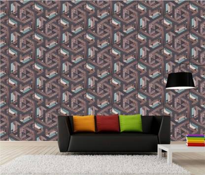 Rainbow creation Decorative Multicolor Wallpaper