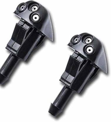 Auto-Ex Front Windshield Wiper Spray Water Nozzle Washer Jet for i10 / i20 Windshield Sprinkler