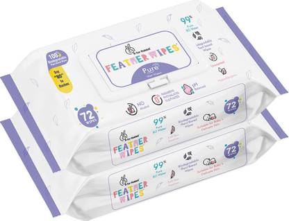 R for Rabbit Feather Pure Wipes