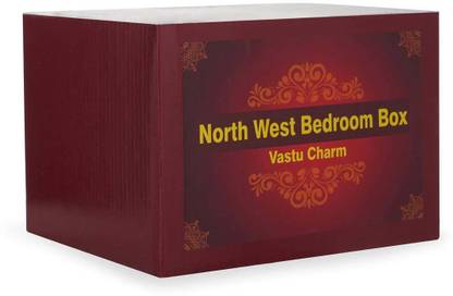 Live Vaastu North West Bedroom Box | North West Vastu Remedy Crystal Yantra