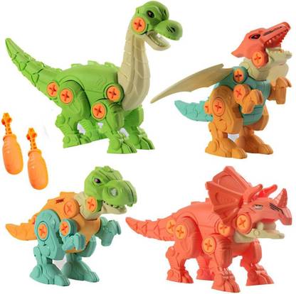 HALO NATION DIY Assembly Dinosaur Building Toy with Screw Driver Take Apart Disassembly Dino