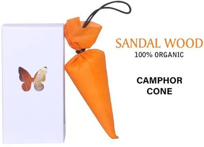 kroywen SENDAL WOOD CONE For Room, Car and Air Freshener & Mosquito Repellent Blocks SENDAL WOOD CONE - Room, Car and Air Freshener & Mosquito Repellent
