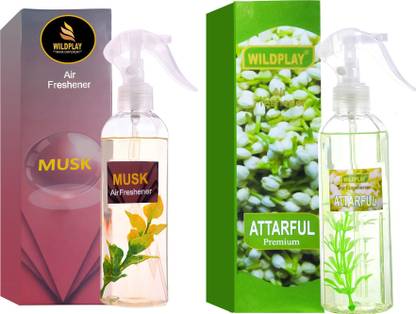 Wildplay musk, attarful Spray Room Musk 250ml 1pc.