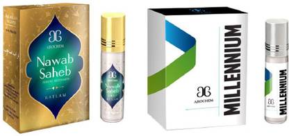 AROCHEM Millennium Nawab saheb Combo Floral Attar
