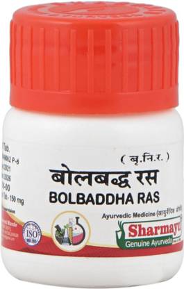 SHARMAYU Bolbaddha Ras, 80 Tabs.