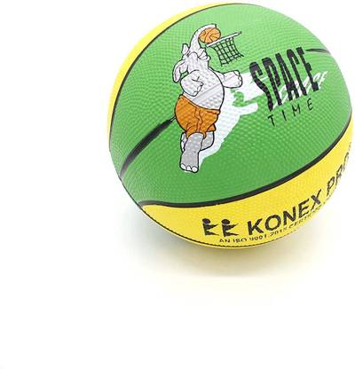 Konex Pro Size 3 Basketball (7 Inch Diameter) - with Inflating/Deflating Pin Basketball - Size: 3
