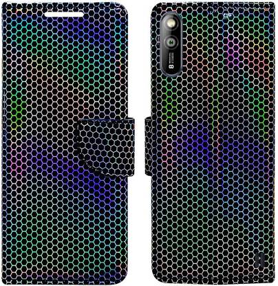 धर फ्लिप्स Flip Cover Lava Z2s ( World's first colour changing Flip Cover ) के लिए
