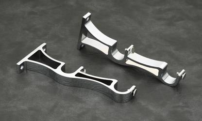 METZO Silver Rod Rail Bracket, Curtain Knobs Metal