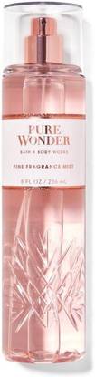 Bath and Body Works Pure Wonder Fine Fragrance Mist Body Mist  -  For Men & Women