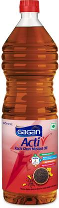 Gagan Kachi Ghani Mustard Oil PET Bottle